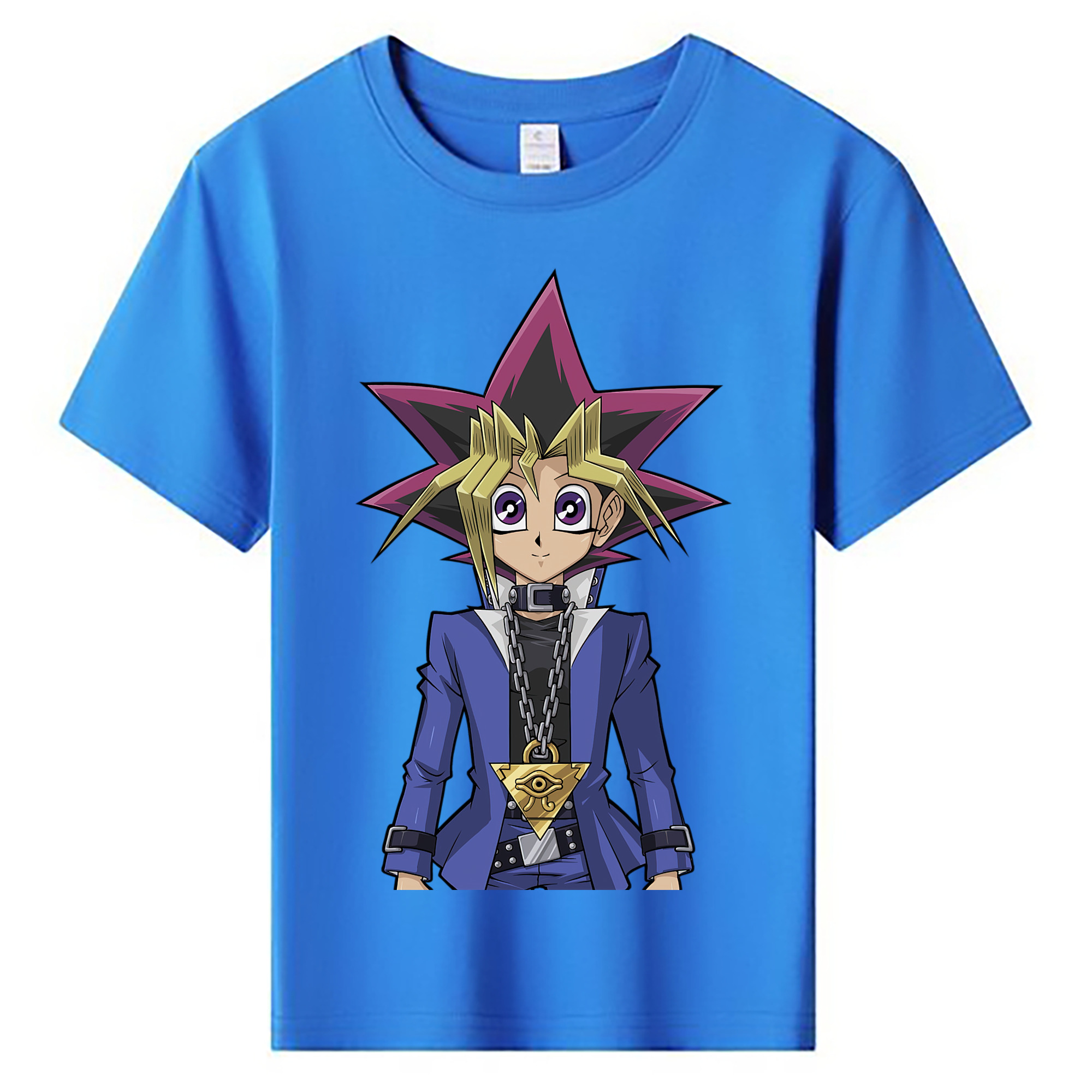 （画像用） 遊☆戯☆王 Yu-Gi-Oh! 綿100％キッズTシャツ（フロントプリント）